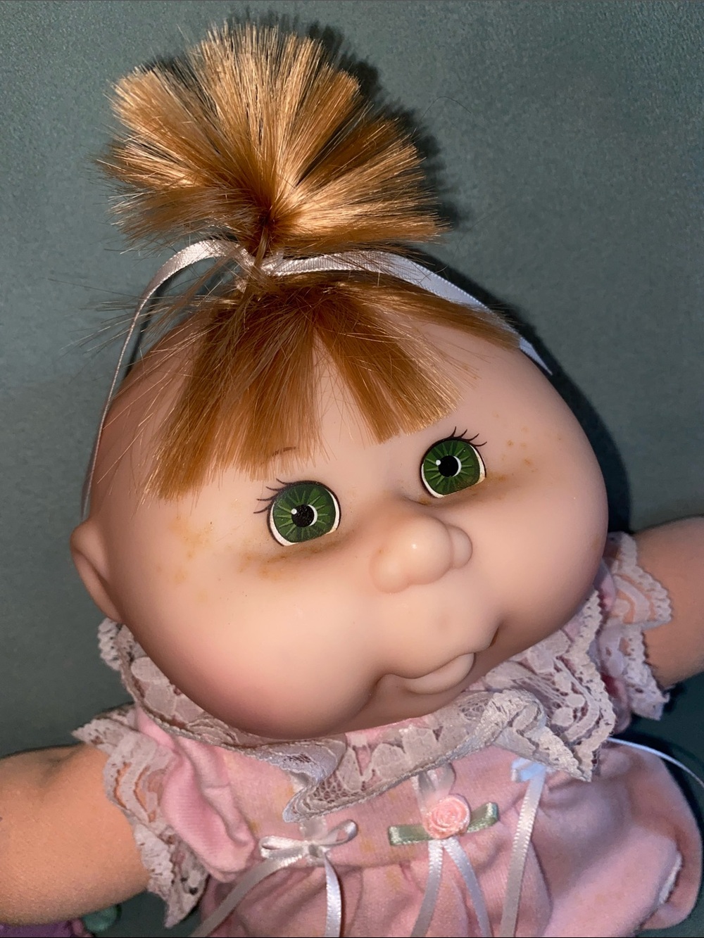 Cabbage Patch Plush Baby Doll with Key Rattle Accessory - Picture 4 of 4